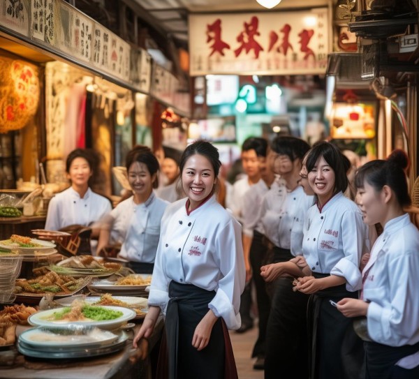 宁波的餐饮文化密码,服务员的风采 宁波的餐饮文化密码,服务员的风采